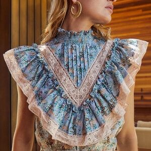 Hunter Bell Katrina Top, NWOT!